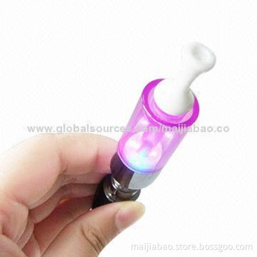 Ceramic Tip LED Tank Atomizer with High-quality and Low-price, No Burning Taste